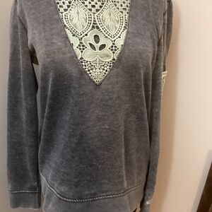 Cinch gray hoodie ladies med